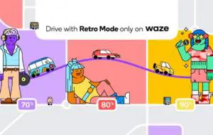 Waze te duce în anii ’70 şi ’80 cu o nouă opţiune Retro Mode