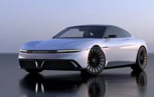 DeLorean s-a întors, cu design gull-wing pe un model Alpha 5 electric delicios
