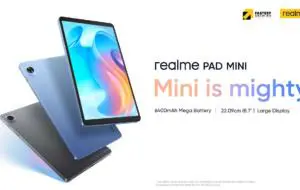 Realme aduce în România tableta Pad Mini, cu ecran de 8,7 inch