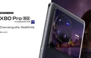 vivo ar lucra la un telefon X80 Pro Plus, cu upgrade de cameră şi viteză de încărcare