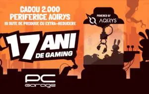 17 ani de PC Garage în România: Ce oferte avem „pe tarabă” cu această ocazie și ce produse poți primi gratis