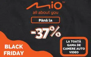Black Friday la Mio: Ce modele de camere de bord auto sunt la reducere și de unde le poți cumpăra
