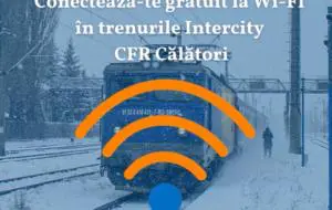 Wi-Fi gratuit în trenurile Intercity, după încheierea unui parteneriat între Orange și CFR Călători