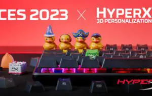 CES 2023: HyperX a anunțat HX3D, o nouă serie de accesorii pentru periferice, printate 3D