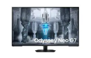 Monitor sau TV? Samsung Odyssey Neo G7 este ambele, cu extra gaming la 43 inch