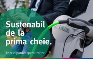 ProCredit Bank lansează un credit pentru cei care vor să cumpere o mașină nouă full electrică sau plug-in hibrid