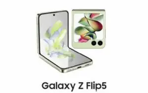 Samsung Galaxy Z Flip 5 apare cu un ecran cover cum nu am mai văzut