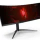 Acer dezvăluie un monitor imens de gaming: Nitro XZ452CU V are 44 inch, panou 2K