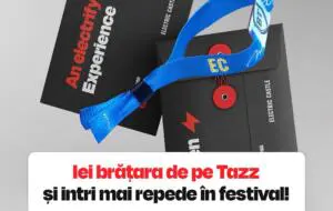 Opțiunea de livrare a brățărilor de la Electric Castle prin Tazz ajunge și în București