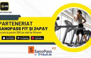 De astăzi, poți intra și la sala de fitness plătind prin 24pay