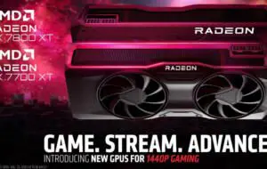 AMD a anunţat plăcile grafice Radeon RX 7800 XT şi 7700 XT, modele midrange