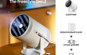 Samsung lansează a doua variantă a proiectorului său portabil, Freestyle Gen 2