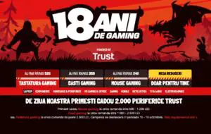 PC Garage împlinește 18 ani și lansează oferte aniversare