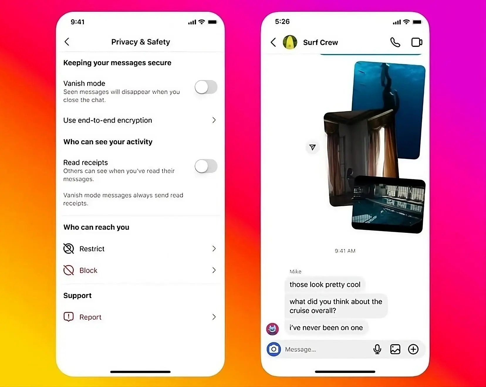 Instagram seen