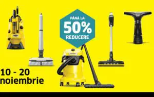 Cu ocazia Black Friday 2023 avem reduceri de până la 50% la produsele Kärcher