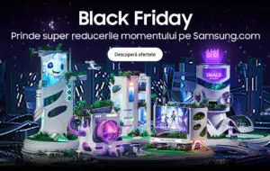 Ce a pregătit Samsung de Black Friday 2023: trei zile de reduceri pe site-ul oficial