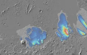 Sonda Mars Express de la ESA a descoperit pe Marte depozite de gheață cu o grosime de aproape 4 kilometri