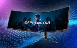 CES 2024 – Acer anunță noi monitoare curbate OLED și MiniLED, inclusiv uriașul Predator Z57