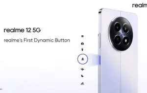 Realme 12 5G va integra un „buton dinamic”, similar cu cel de pe iPhone 15 Pro