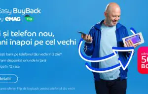 eMAG și Flip introduc Easy BuyBack, un program prin care vinzi telefonul vechi direct prin platforma eMAG