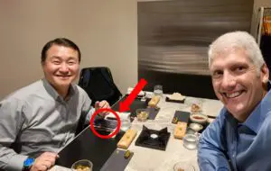 Ce telefon folosește TM Roh, CEO-ul diviziei mobile de la Samsung (nu este un Galaxy S24 Ultra)