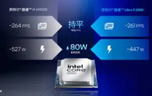 Noul Intel Core Ultra 9 285K, mai slab decât i9-14900K în jocuri?