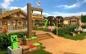 Când se construiesc primele parcuri de distracție inspirate din Minecraft