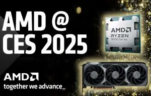 AMD la CES 2025: Radeon 9000, și multe procesoare de top pentru gaming pe desktop sau portabile