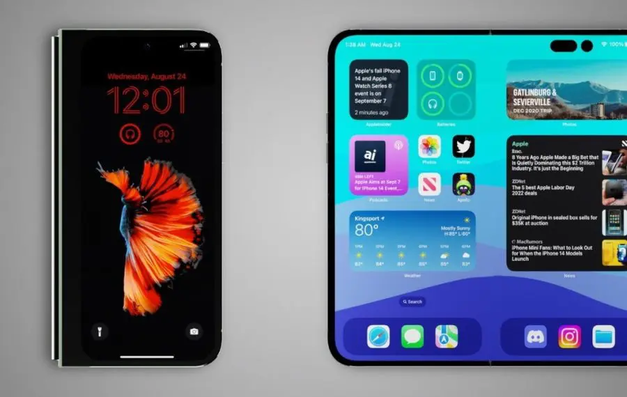 iPhone Fold actualizat
