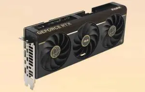 ASUS lansează seria ProArt GeForce RTX 50 cu panouri din lemn