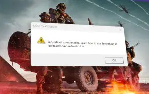 Activision cere jucătorilor COD pe PC să activeze Windows Secure Boot