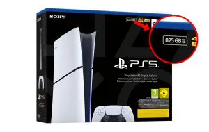 Downgrade! Noul PS5 Digital cu 825 GB, mai scump decât modelul vechi cu 1 TB