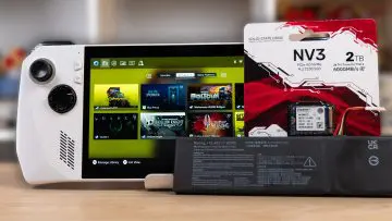 Cel mai mare upgrade pe care îl poți face unui ROG Ally: 2x baterie, 4x stocare