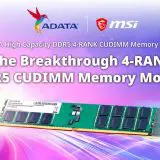ADATA și MSI ne prezintă primele module DDR5 de 128GB pentru platforme mainstream