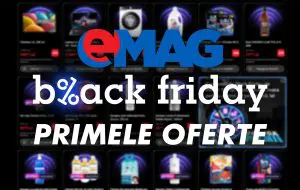 Black Friday 2025: eMAG a publicat primele oferte „vedetă”: televizor la 799 lei și reduceri de până la 80%