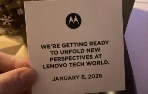 Motorola dă semne că va lansa un telefon foldable la CES 2026