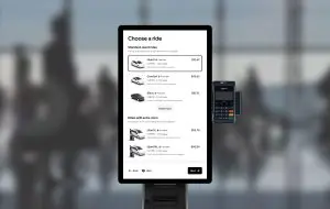 Surpriza Uber: terminale pentru comandat curse fără să folosești telefonul propriu