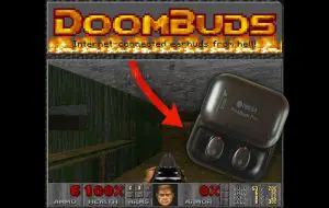 Poți rula acum Doom pe o pereche de căști true wireless
