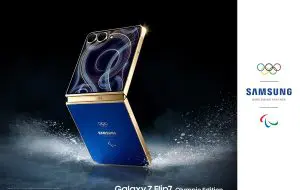 Samsung a lansat Galaxy Z Flip7 Olympic Edition