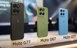 Motorola lansează Moto G77, G67 și G17, modelele sale accesibile pentru 2026