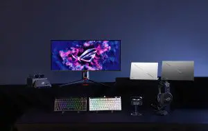 ASUS ROG la CES 2026: de la laptopuri cu RTX 5090 la desktopuri holografice și colaborarea cu Hideo Kojima