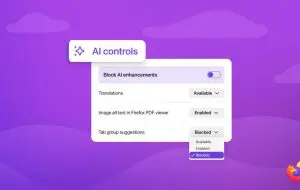 Firefox va permite oprirea tuturor funcțiilor sale cu AI