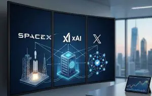 Elon Musk își consolidează „imperiul”: SpaceX asimilează X și xAI