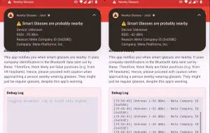 A apărut aplicația care te anunță dacă ești filmat pe ascuns cu ochelari smart