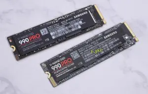 Aveți grijă la SSD-urile Samsung contrafăcute!
