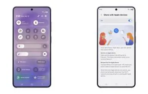 Transferuri mai ușoare între iPhone și Samsung: AirDrop ajunge pe Galaxy S26
