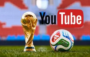 Campionatul Mondial de Fotbal se vede și pe YouTube în 2026. Creatorii de conținut pot folosi imagini din meciuri