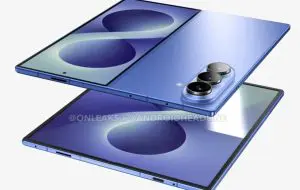 Primele randări 3D cu Galaxy Z Fold8 arată doar mici schimbări