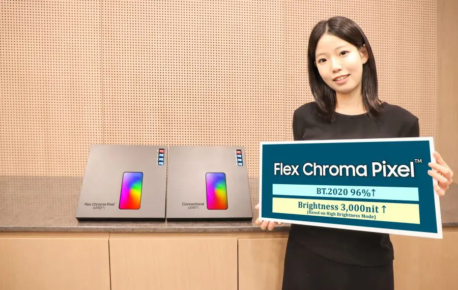 Flex Chroma Pixel Samsung Display OLED