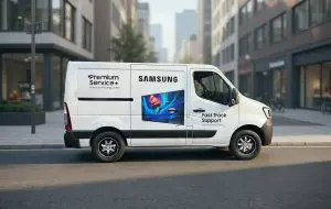 Samsung promite reparații rapide și TV de împrumut prin Premium Plus